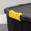 Strata 42L Heavy Duty Lockable & Stackable Storage Tub Chest with Clips in Black 3