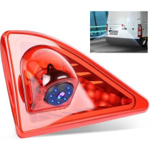 Cámara HD para tercera luz de freno para Nissan NV400/Opel Movano/Renault Master 2010-2016, visión nocturna, IP67, gran angular de