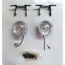 2 faros antiniebla universales H3 de 55 W y 12 V, 60 mm, blancos, modelo 004, nuevos.