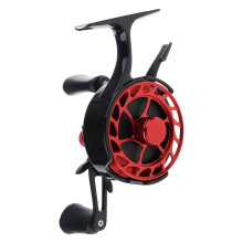 Ice Fishing Reels Raft Fishing Wheel 2.5:1 Speed Front Fishing Wheel Light Weight Rotating Fishing Reels Smooth Operate  Red