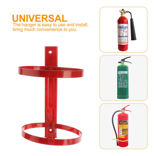 OUNONA fire extinguisher iron red home use 1 pc 2