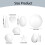 inch gladde witte polystyreenschuimbal 2