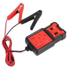 Probador de relés universal de 12 V para automóviles, probador de relés electrónicos automotrices para comprobación de baterías, a