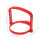 Red Curved Lifting Handle for Glass Jar 1 Pc 2