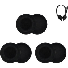 3 pares de almohadillas de espuma de repuesto para auriculares, almohadillas de espuma suave compatibles con Sennheiser PC 2/PC 3/