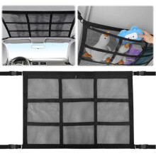 Red de almacenamiento para autocaravanas, red de almacenamiento para techo de coche, red de almacenamiento para coches, conversión