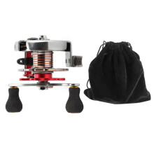 BA60 All Metal Fishing Wheel 2.5:1 Speed Ratio 2 BB Portable Raft Fishing Reel Accessory