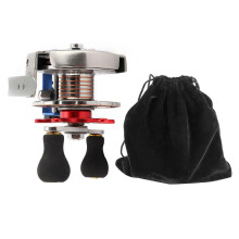 BA60 All Metal Fishing Wheel 2.5:1 Speed Ratio 2 BB Portable Raft Fishing Reel Accessory