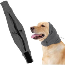 Gorro para perros, alivio de la ansiedad por ronquidos, gorro para perros, orejeras para perros, gorro con cancelación de ruido, c