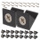 100pcs 45 Angle Drawer Wedges with Screws 5