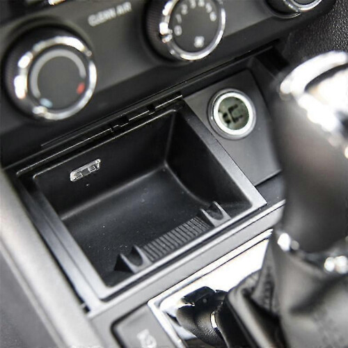 Car Front Usb Charger Cigarette Lighter Storage Box Usb Adapter 2