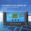 30A PWM solcellsladdregulator 12V/24V LCD 4