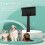 Firm Slicker Brush - Extra Long Pin Brush for Large Dog Pet (Black) 4