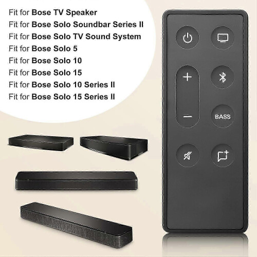 Compatible With 2025 Latest Model New Replacement Remote Control For Bose Tv Speaker/bose Solo 1