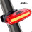 Επαναφορτιζόμενο πίσω φως ποδηλάτου COB LED με USB - 120 lumens, ισχυρό, αδιάβροχο, 1