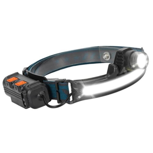 Επαναφορτιζόμενος αδιάβροχος φακός κεφαλής LED Hengda, αισθητήρας κίνησης, 5 λε