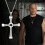 Κολιέ - Fast and Furious - Σταυρός - Ανοξείδωτο Ατσάλι - Ασημί - Unisex 1