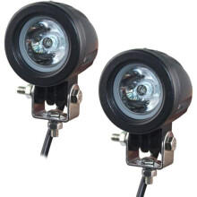 Motorkerékpár LED-es fényszóró, ERICKSEN-TECH 2 hüvelykes 10 W-os LED-es munkalámpa-projektor, LED-es munkalámpa, motorkerékpár ki