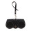 Θήκη γυαλιών - Γνήσιο δέρμα - Μαύρο - Κλείσιμο με κούμπωμα - Ελαφρύ - Πρακτι 1