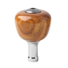 (1 large sour wood) Fishing Spinner Reel Knob Replacement Handle Reel Knob Reel Replacements Parts Reel Handle Knobs Outdoor Rocker Handle