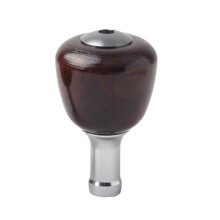 (Rosewood Trumpet) Fishing Spinner Reel Knob Replacement Handle Reel Knob Reel Replacements Parts Reel Handle Knobs Outdoor Rocker Handle