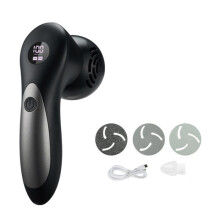 ZM-518 Electric Vacuum Callus Remover With Digital Display Dead Skin Callus Foot File Machine, Spec: Black