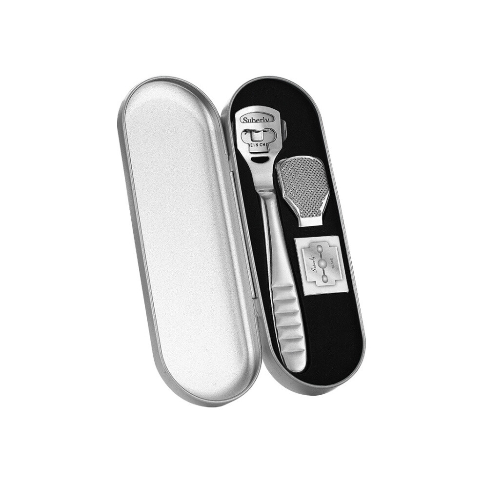 Pedicure Knife For Dead Skin Calluses Tool Set, Specification: Stainless Steel Iron Box