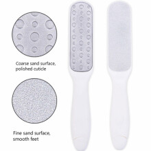 5PCS Dermabrasion tool double-sided grinding stone(White)