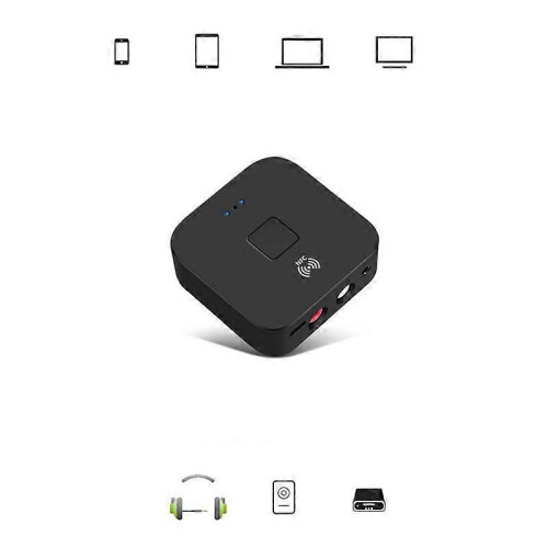 BLS-B11 NFC Bluetooth Receiver 5.0 3.5mm Jack Aux Stereo Wireless Adapter Music Support LL for Car 1