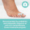 Toe Separators with 2 Loops - Pack of 4 Soft Gel Correctors - White 2