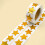 5 Roll Decorative Adhesive Star Stickers Multi Use Sealing Labels for Baking, Wrapping and Crafting Projects Self Stick Designs 2