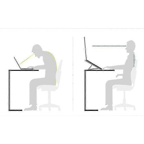 Adjustable Portable Tablet Laptop Stand Holder Desk Riser for Notebook Desk 2