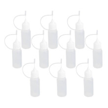 10pcs Needle Tip Of 10ml Plastic Vacuum Drops Compressible Storage Of Liquid Of The Bottle