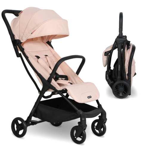 My Babiie MBX2 Compact Stroller - Blush Pink 1