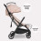 My Babiie MBX2 Compact Stroller - Blush Pink 4