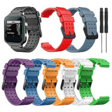 Armband kompatibel mit Garmin Approach S20 Monochrome Uhrarmband für Garmin Approach S20 Silikon-Ersatzarmband für Garmin