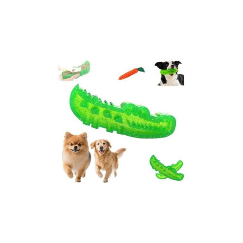 Παιχνίδια για σκύλους Générique Lettuce Pets, Κροκόδειλος αργής τροφοδοσίας με μασώμ 1