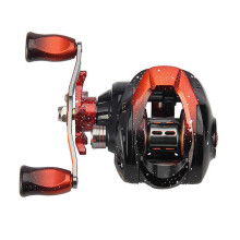 (Emperor Flame) Baitcasting Reel for Boats Fishing Lake River Fishing Light Weight Magnetic Braking Fishing Reel Nylons Fishing Reel  ice flame