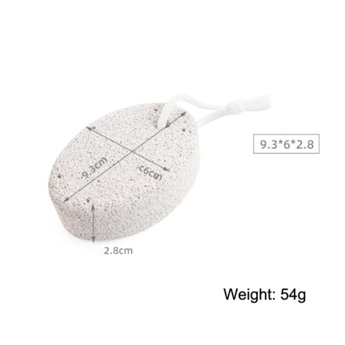 Folcadán Bánaithe Ábhar Pumice Rub Exfoliating Cloch Chos (Mar a Phictiúr) 1