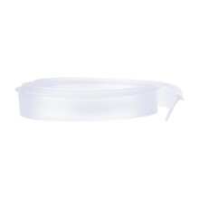 Etanșant siliconic flexibil Schulte pentru buze, translucid, universal, pentru etanșarea dușului, tăiabil 1000 mm, înălțime 14,5