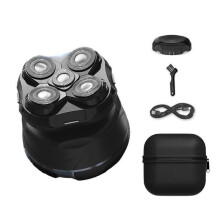 Rowenta GentleBald, aparat de ras cu capete, 5 capete de ras, TN3110E0
