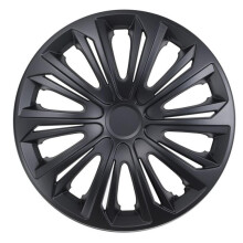 Universell 14" NRM Strong mattsvart navkapsel, 1 styck
