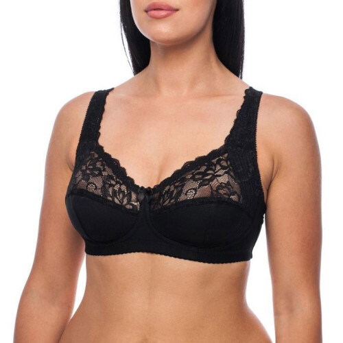 Minimizer-bh, uden bøjle, plus size, støttende blonde-bh 1