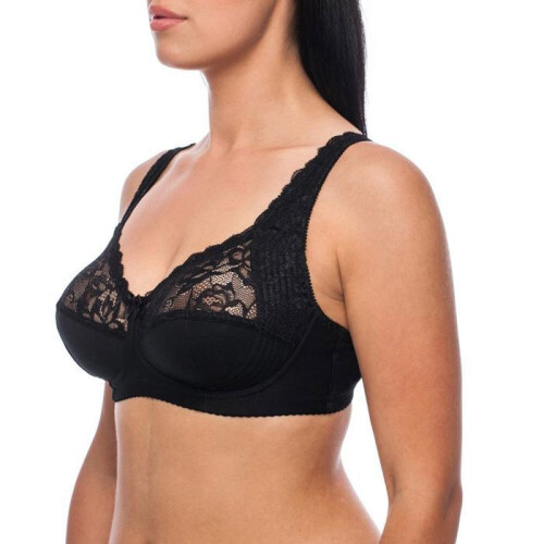 Minimizer-bh, uden bøjle, plus size, støttende blonde-bh 2