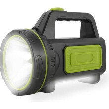 Ultraljusstark LED-ficklampa, USB-laddningsbar med sidoljus, vattentät ficklampa för nödsituationer, vandring, camping