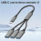 Stück USB-A-zu-USB-A-Expander-Splitter 2