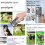 Συσκευή INN Anti-Barking 800mAh τριών κεφαλών για σκύλους, αποτρέπει τις άγριες επιθ 4