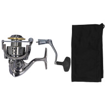 2024TW Fishing Reel Metal Spinning Fishing Reel with Grip 5.5:1 Aluminum Alloy Fishing Wheel for Saltwater Freshwater TW5000