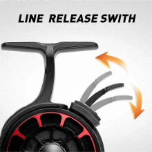 Ice Fishing Reel Metal High Speed 3.5: 1 60L 4+1BB Fishing Fly Wheel Winter Fishing Reel Fish Reel-B