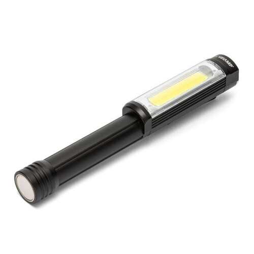 Ηλεκτρική Λάμπα - Φακός - BIG DADDY: Φακός LED COB 3W από αλουμίνιο. Κόκκινο φλας. Μα 2